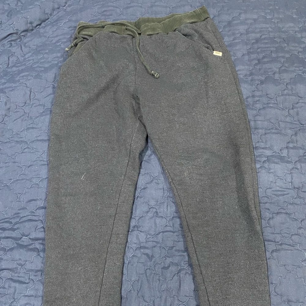 Vans navy blue sweatpants womens large